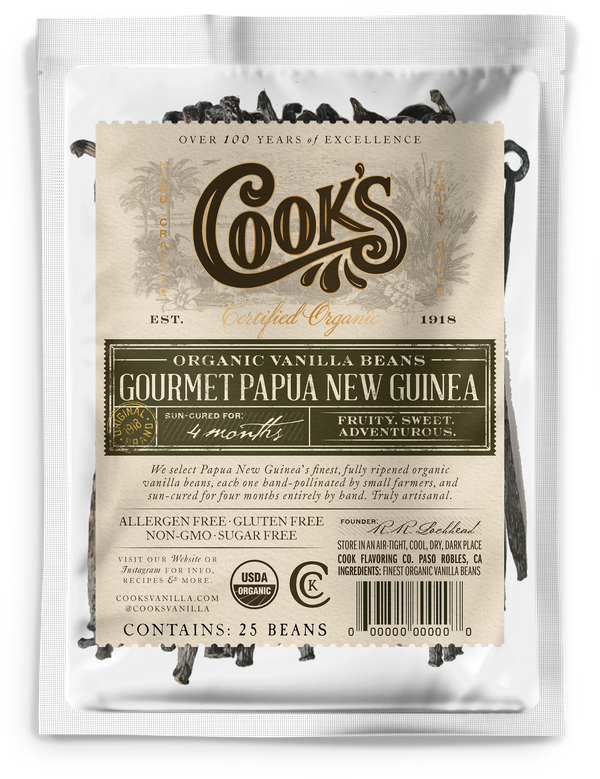 Organic Gourmet Papua New Guinea Vanilla Beans | Wholesale