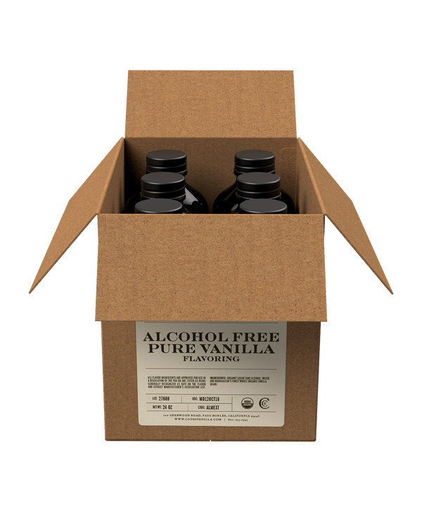 Cookbook Alcohol Free Pure Vanilla | Packs and Cases