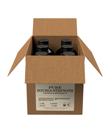 case of Double Strength Pure Madagascar Vanilla Extract