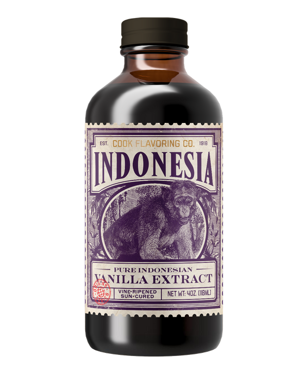 Single Origin Pure Indonesian Vanilla Extract