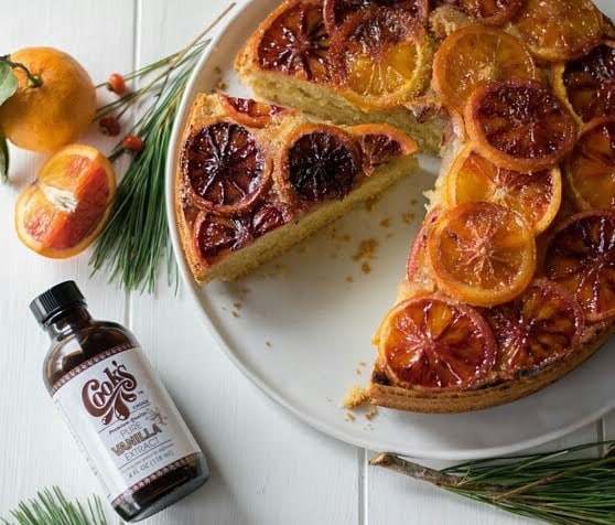 Bruleed Vanilla & Blood Orange Coffee Cake