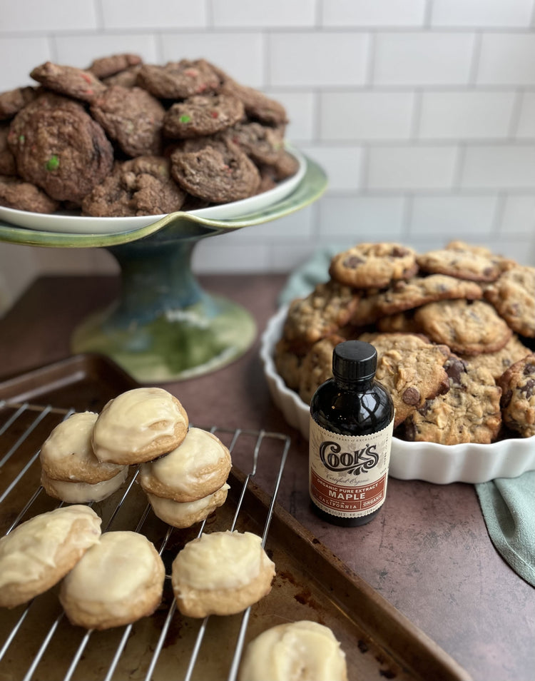 Frosted Maple Cookies