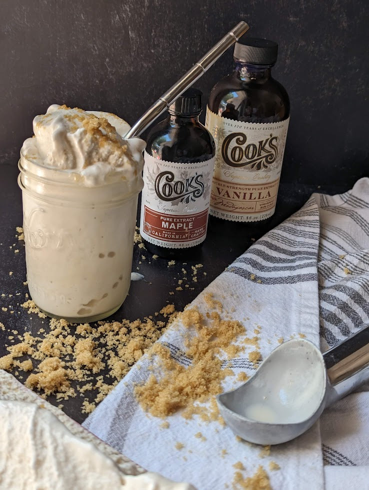 Homemade Brown Sugar Ice Cream