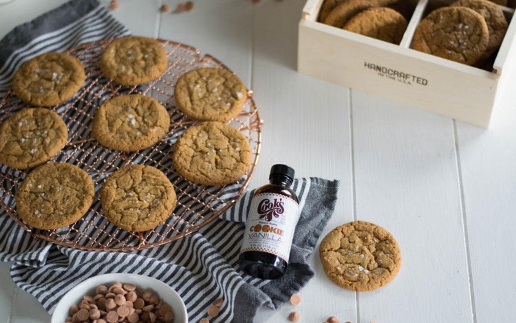 Malted Butterscotch Cookies