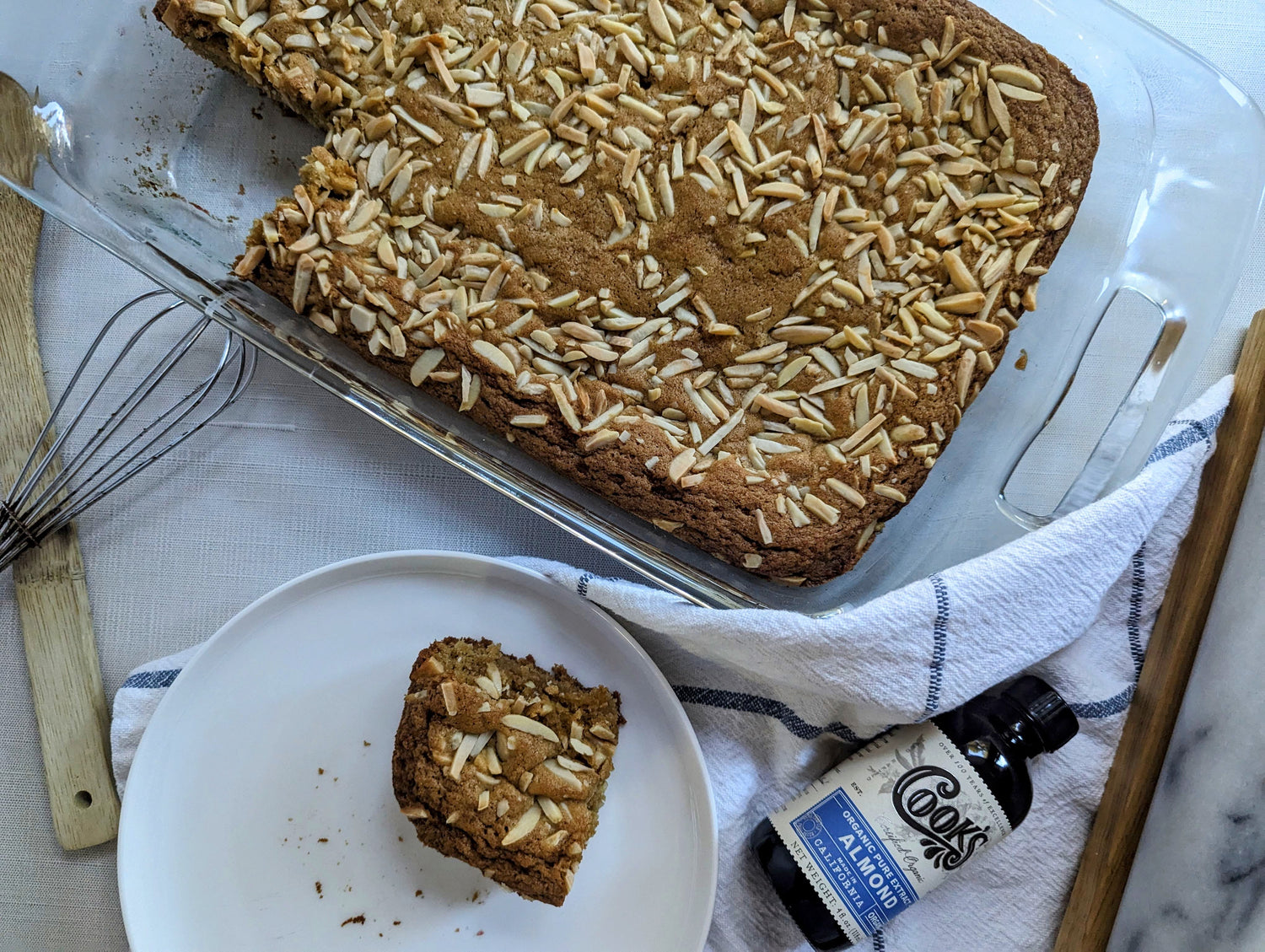 Almond Blondies