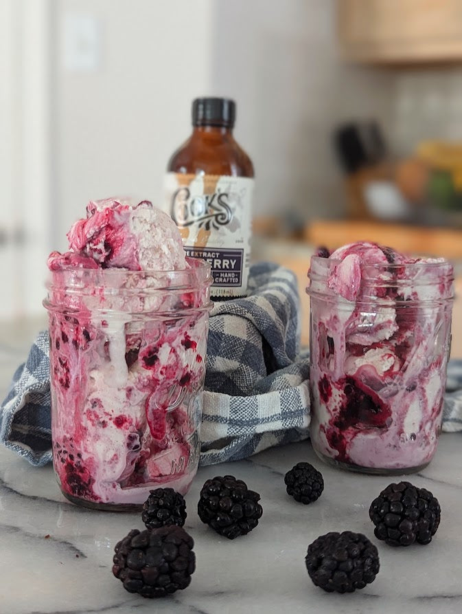 Blackberry Ice Cream