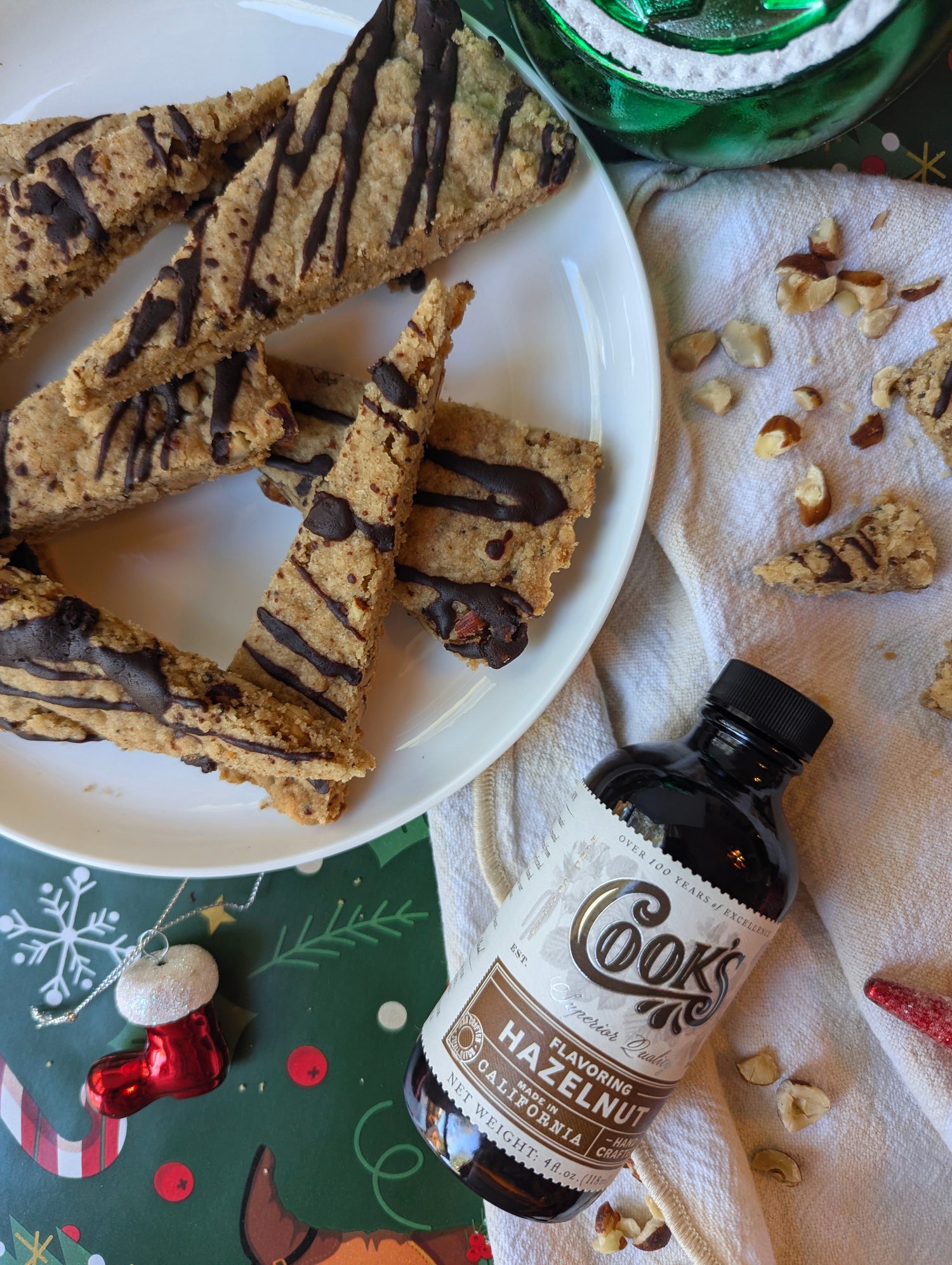 Coffee and Hazelnut Shortbread