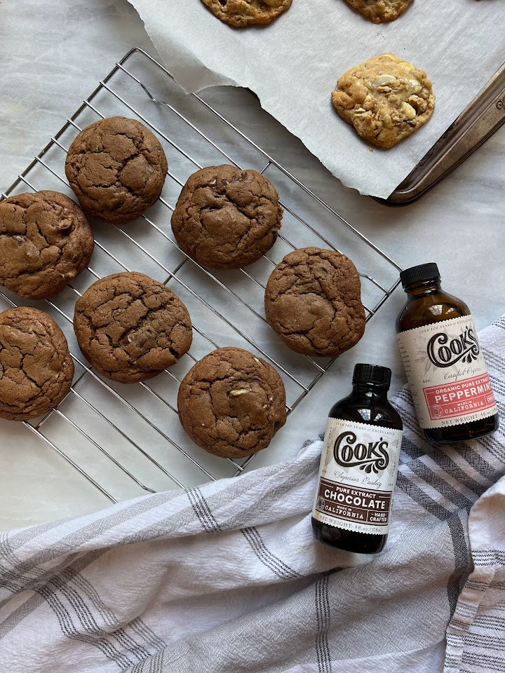 Peppermint Chocolate Cookies
