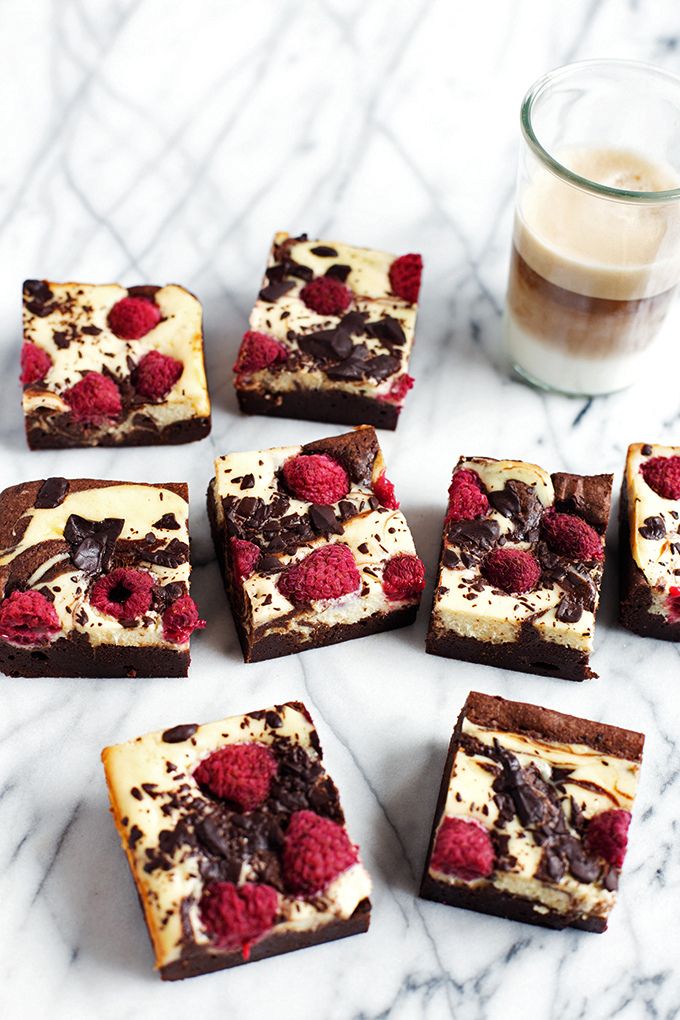 Raspberry Cheesecake Brownies