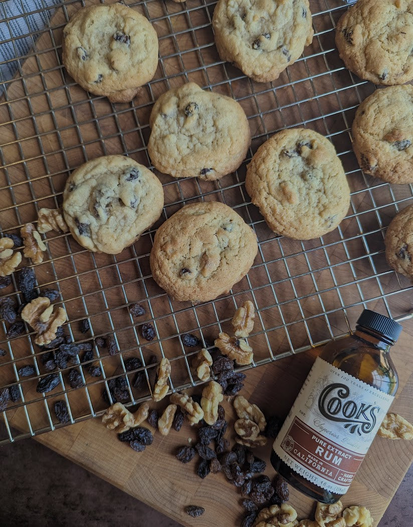Rum Raisin Cookies