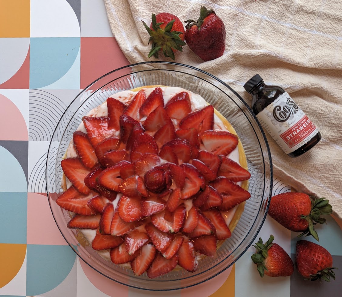 Strawberry Shortcake Cheesecake