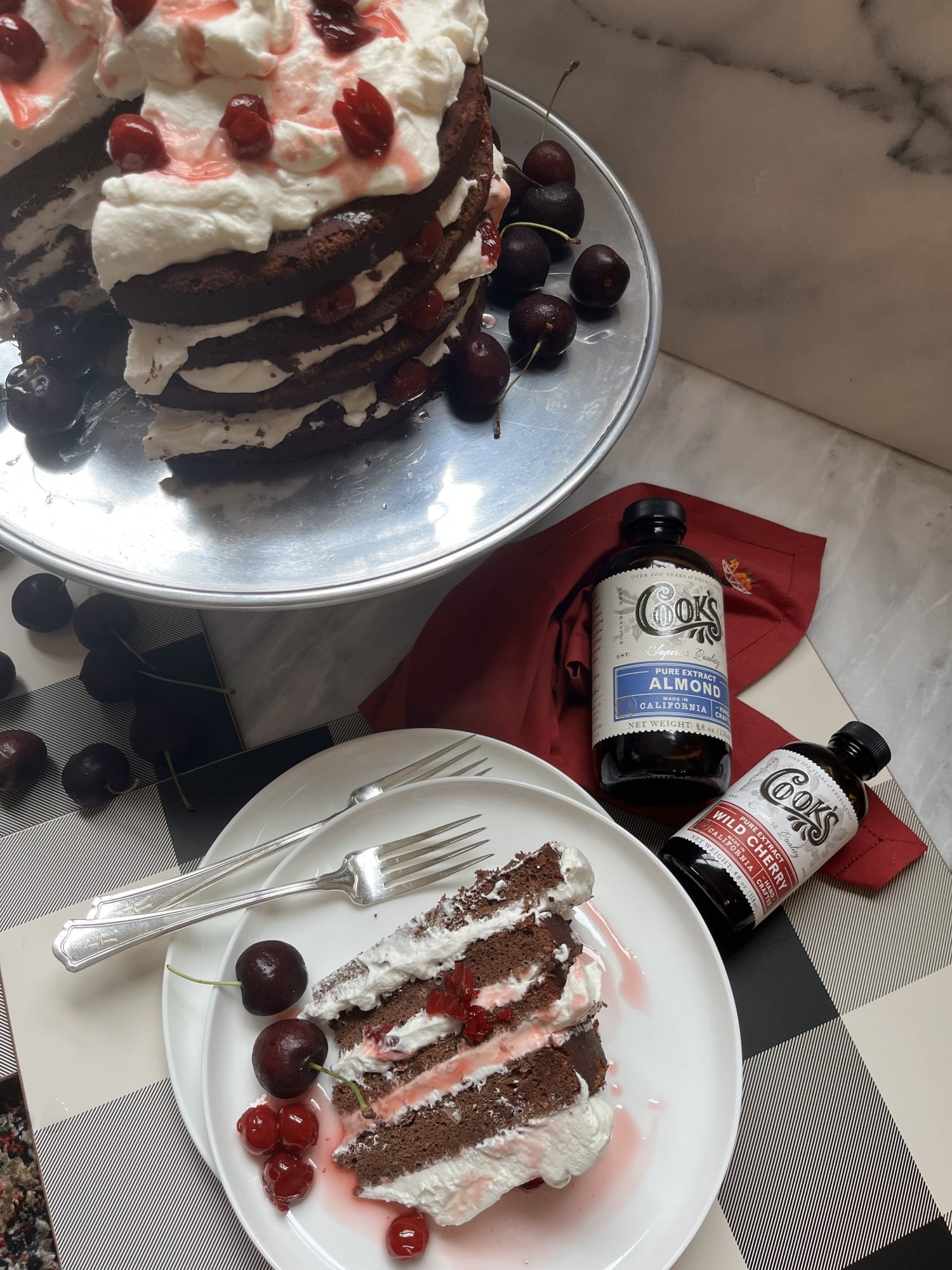 Swiss Black Forest Cake
