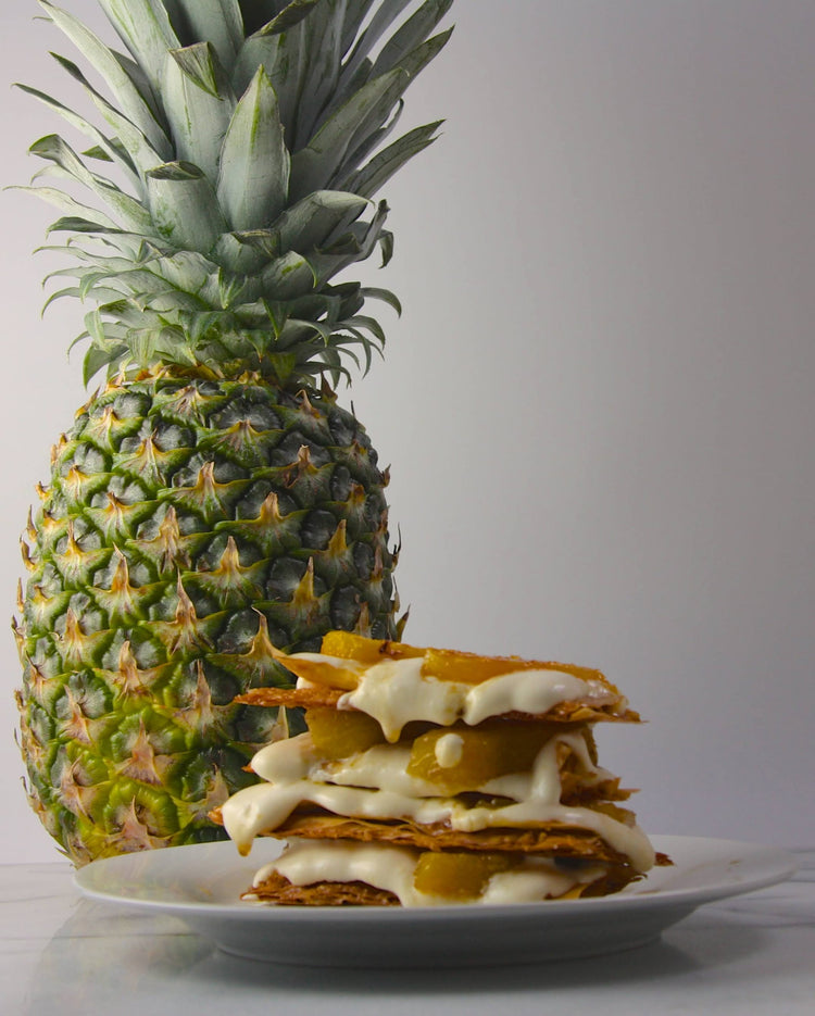 Tahitian Vanilla and Pineapple Napoleons