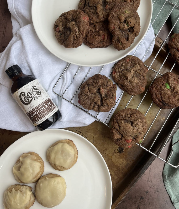 Triple Chocolate Cookies