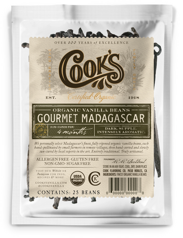 Organic Gourmet Madagascar Vanilla Beans For Sale Bulk