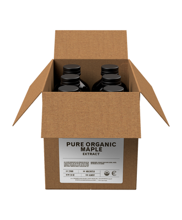 Case of Organic Pure Maple Extract